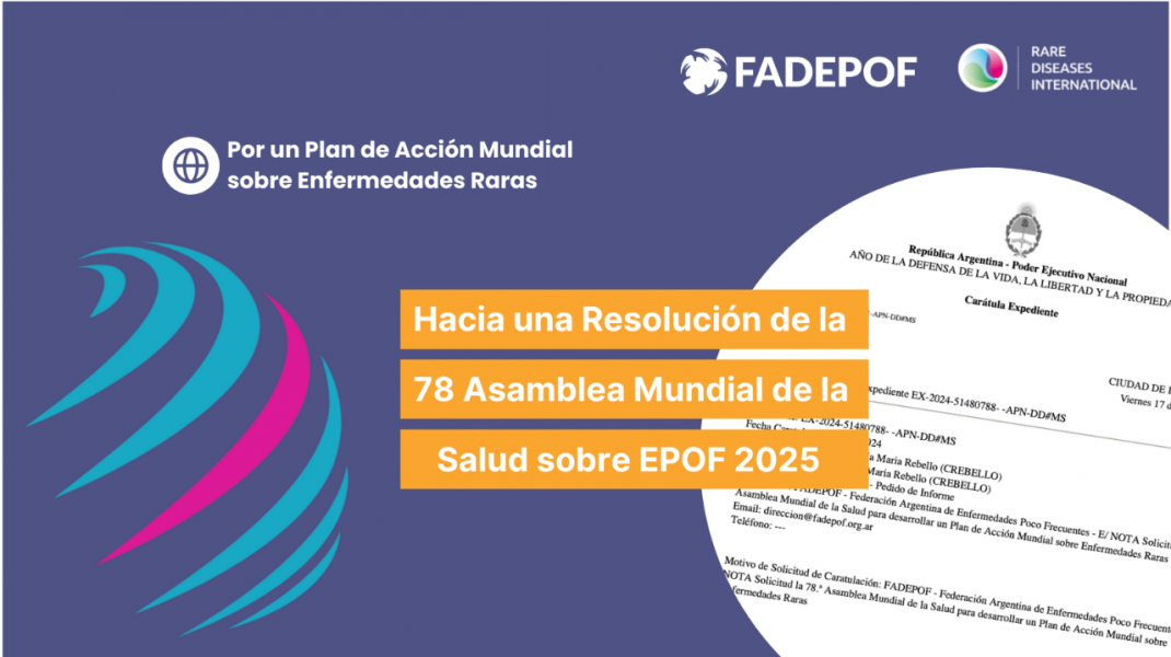 FADEPOF se suma al impulso de RDI hacia una Resolución de la WHA para un Plan de Acción Global sobre EPOF en 2025