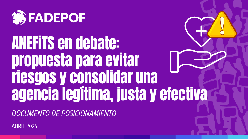 Presentamos nuestro Documento de Posicionamiento ante la creación de la ANEFiTS
